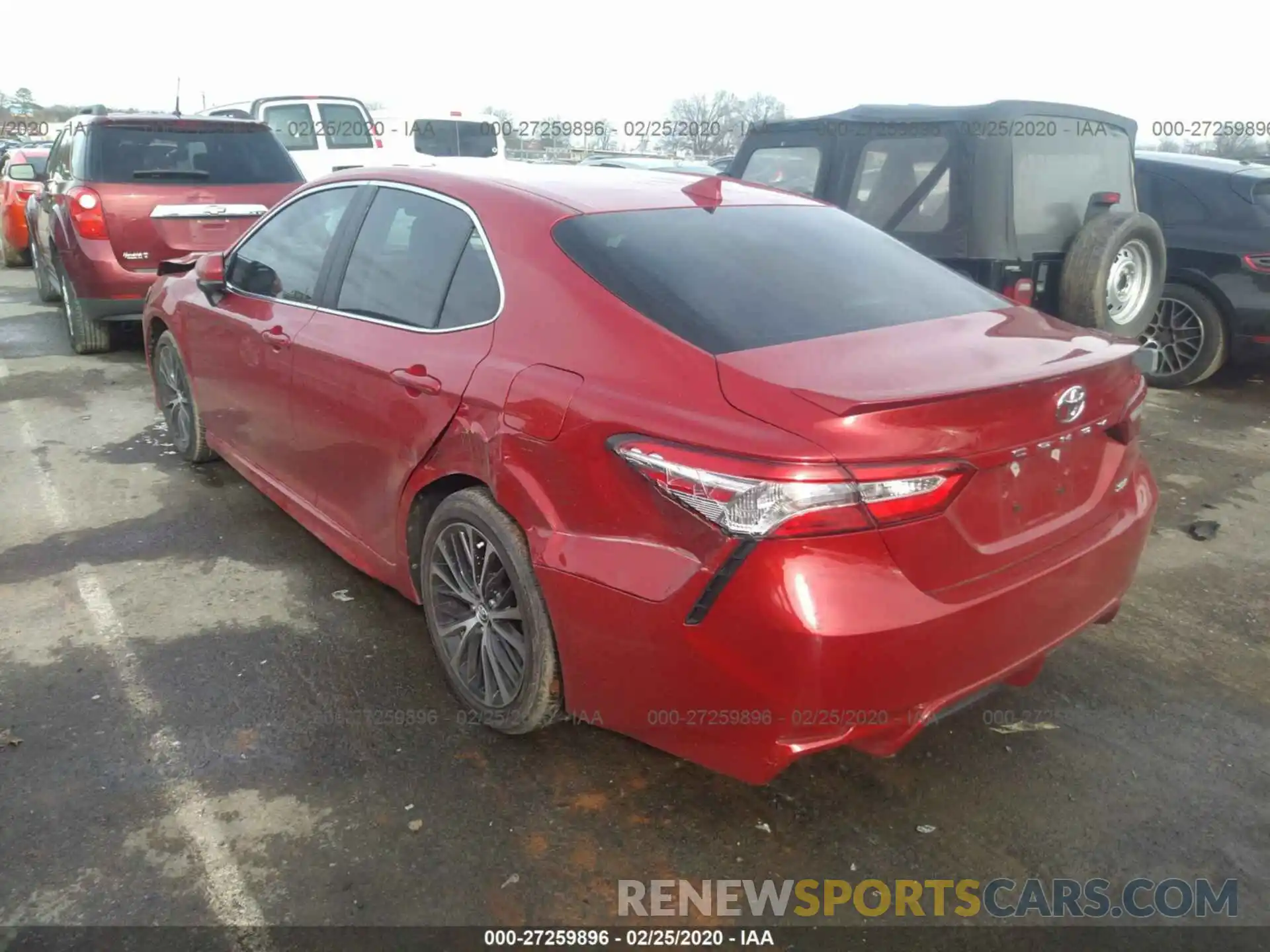 3 Photograph of a damaged car 4T1G11AK4LU327950 TOYOTA CAMRY 2020