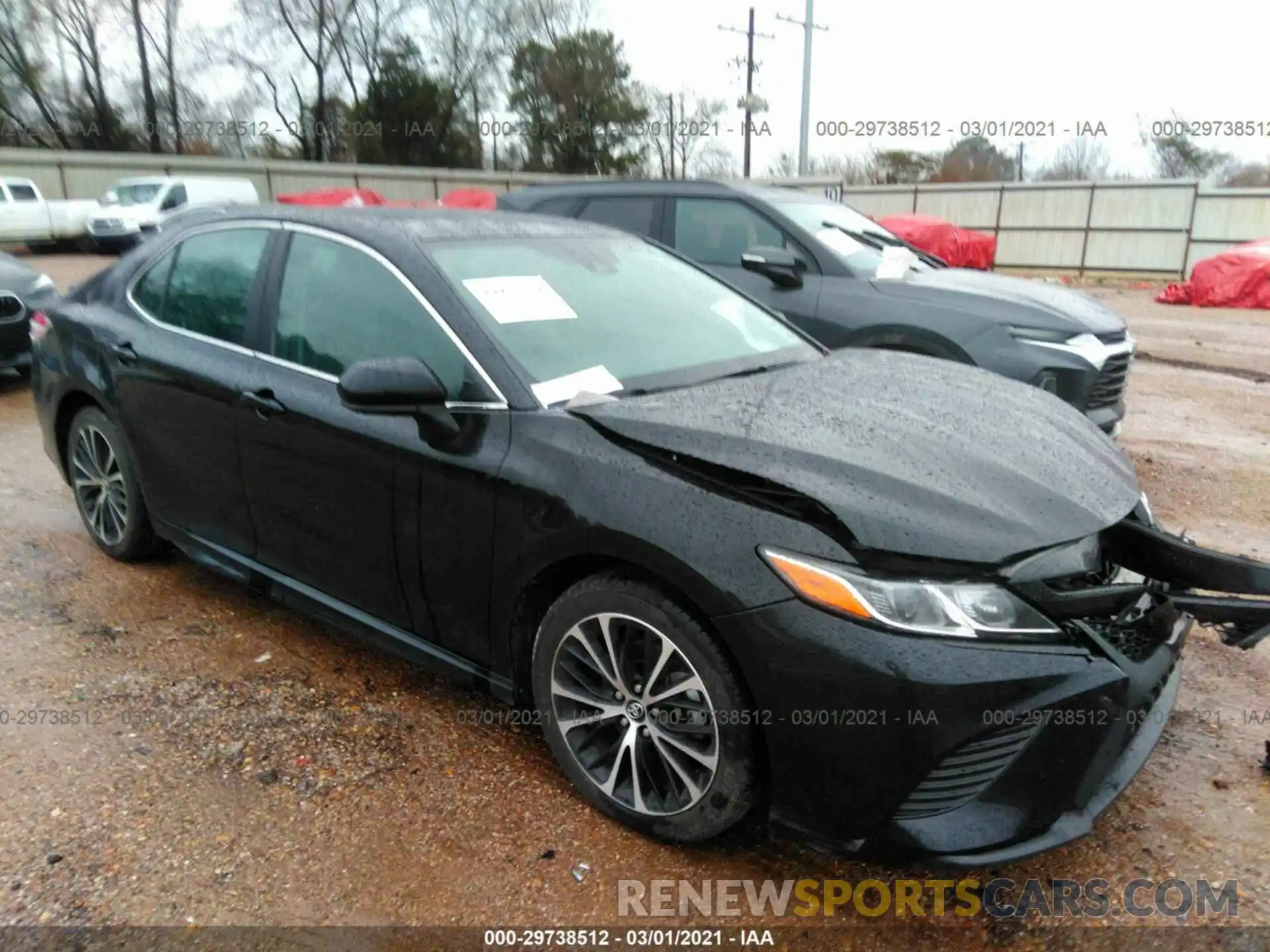 1 Photograph of a damaged car 4T1G11AK4LU333408 TOYOTA CAMRY 2020