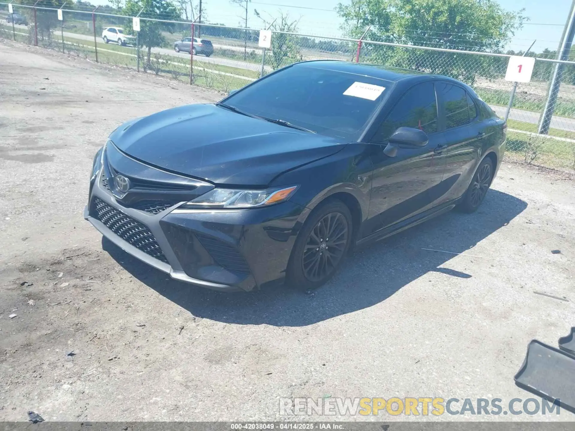 2 Photograph of a damaged car 4T1G11AK4LU344358 TOYOTA CAMRY 2020