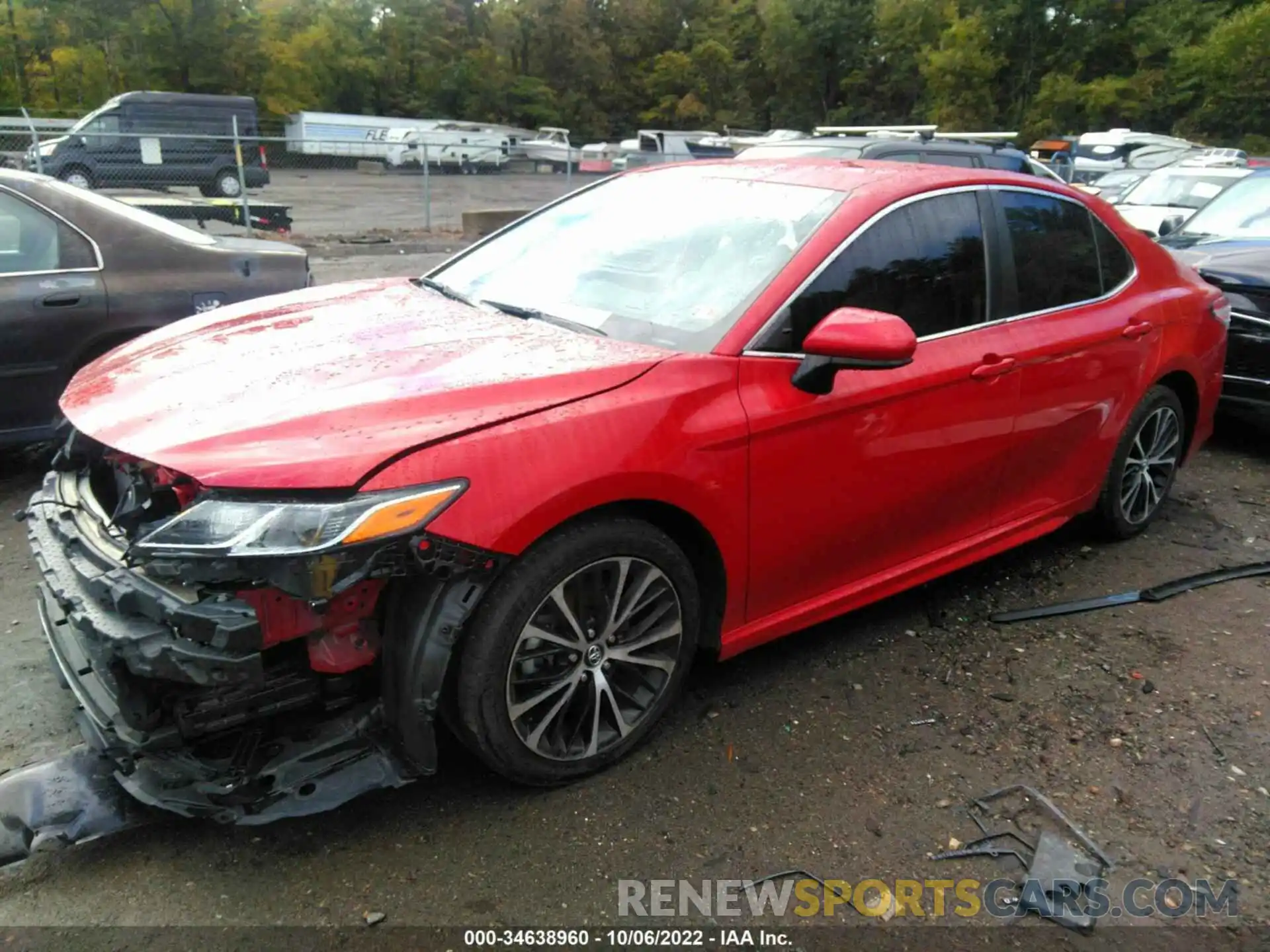 2 Photograph of a damaged car 4T1G11AK4LU347406 TOYOTA CAMRY 2020