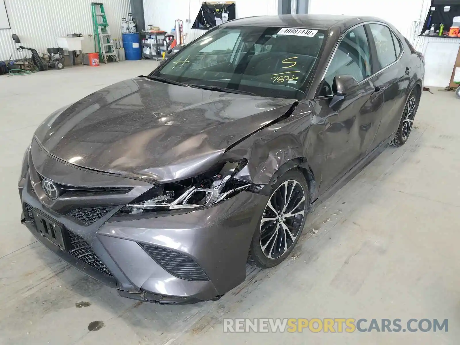 9 Photograph of a damaged car 4T1G11AK4LU347826 TOYOTA CAMRY 2020