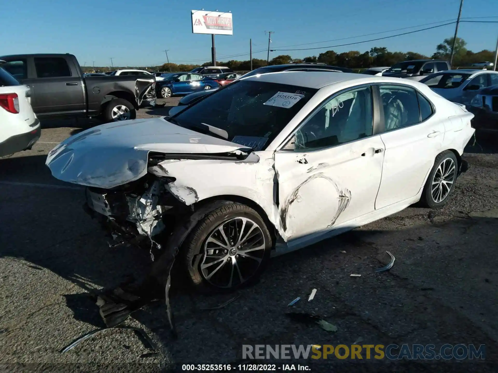 2 Photograph of a damaged car 4T1G11AK4LU355442 TOYOTA CAMRY 2020