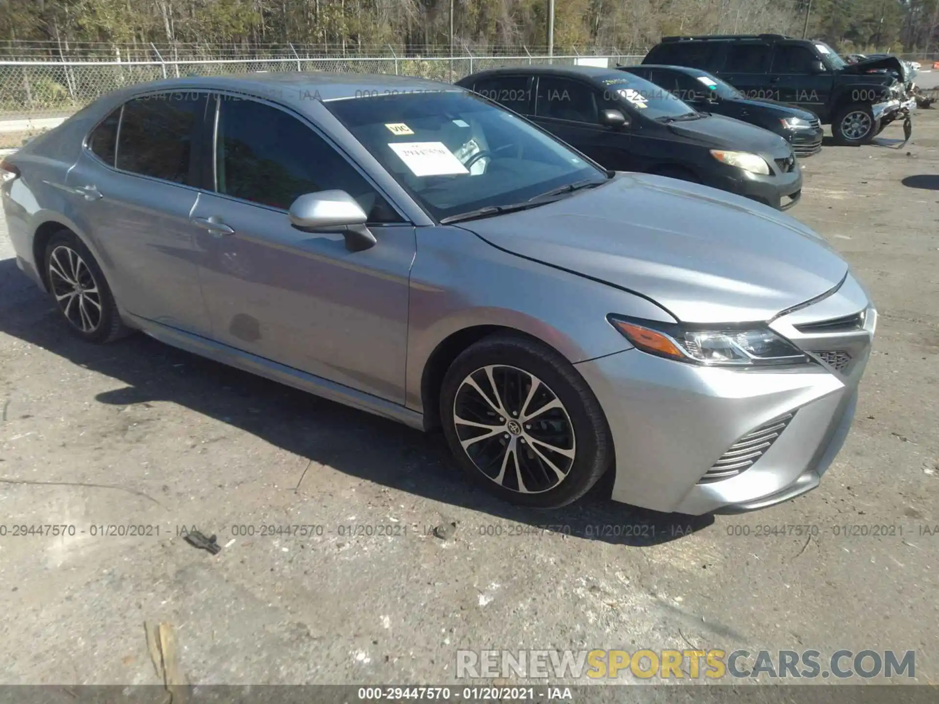 1 Photograph of a damaged car 4T1G11AK4LU360057 TOYOTA CAMRY 2020