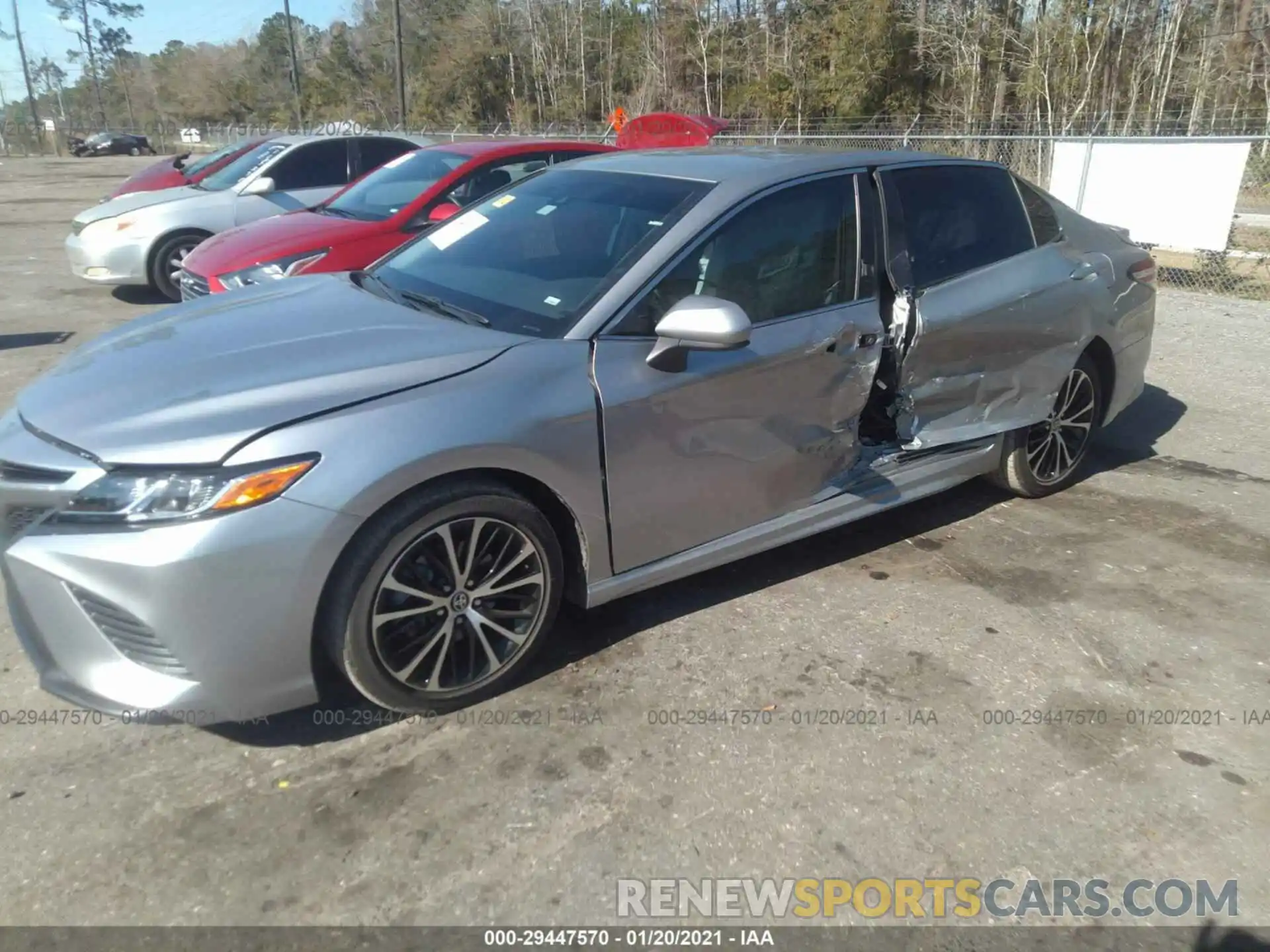 2 Photograph of a damaged car 4T1G11AK4LU360057 TOYOTA CAMRY 2020