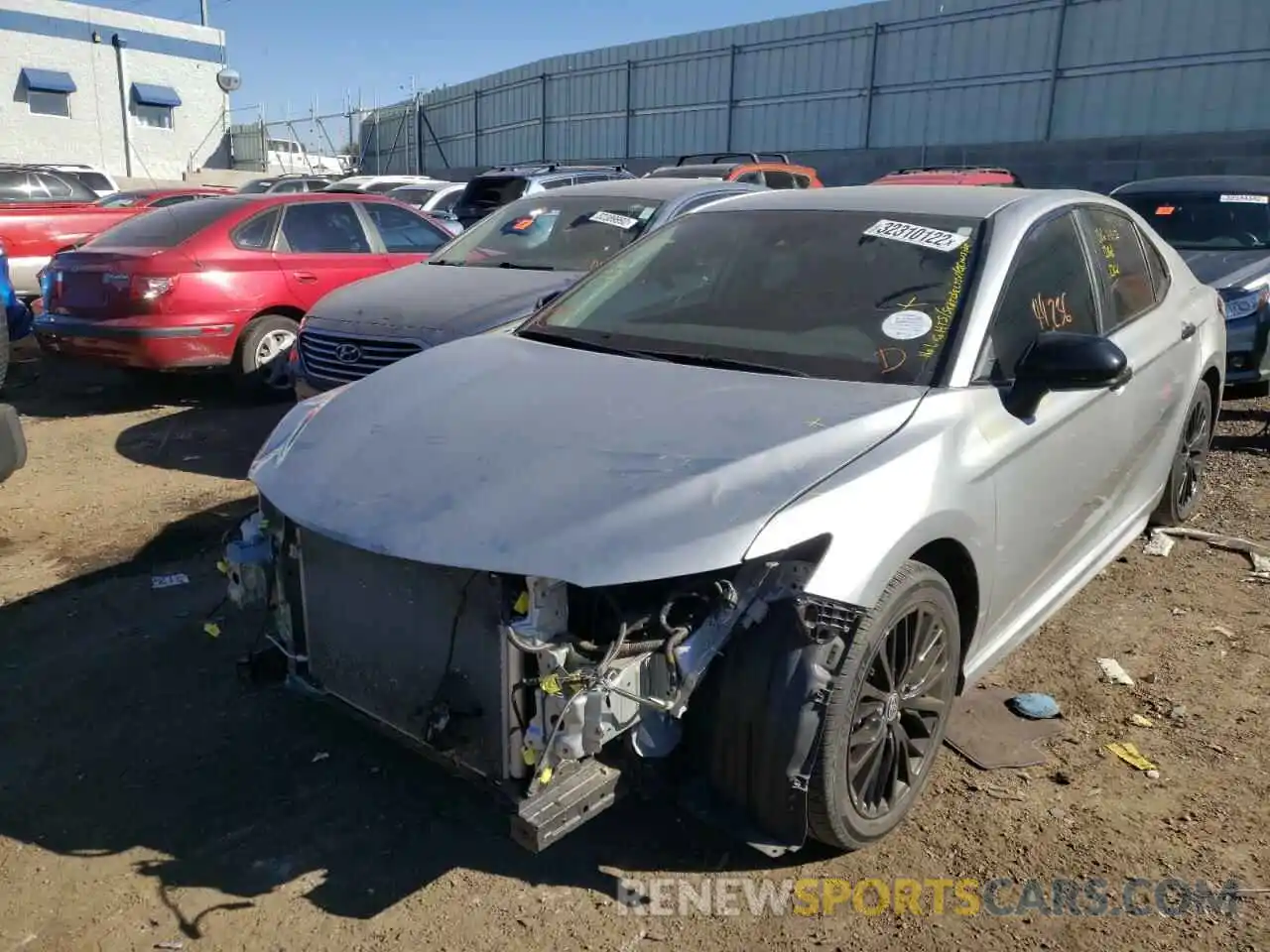 2 Photograph of a damaged car 4T1G11AK4LU360768 TOYOTA CAMRY 2020