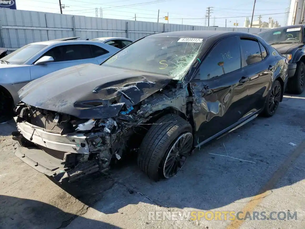 2 Photograph of a damaged car 4T1G11AK4LU360950 TOYOTA CAMRY 2020