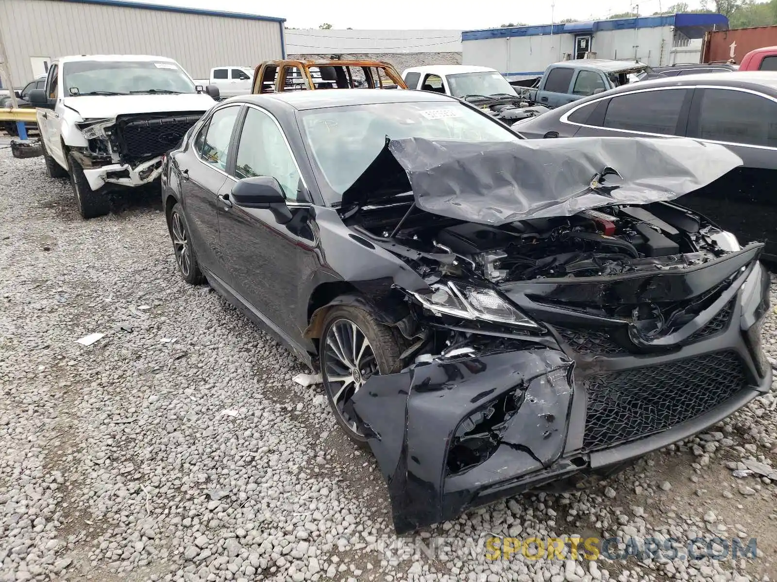 1 Photograph of a damaged car 4T1G11AK4LU369857 TOYOTA CAMRY 2020