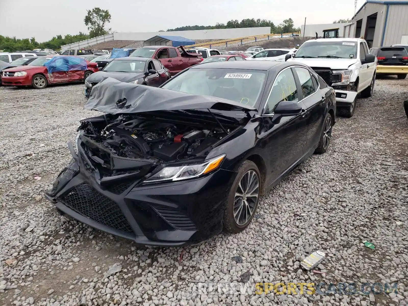 2 Photograph of a damaged car 4T1G11AK4LU369857 TOYOTA CAMRY 2020