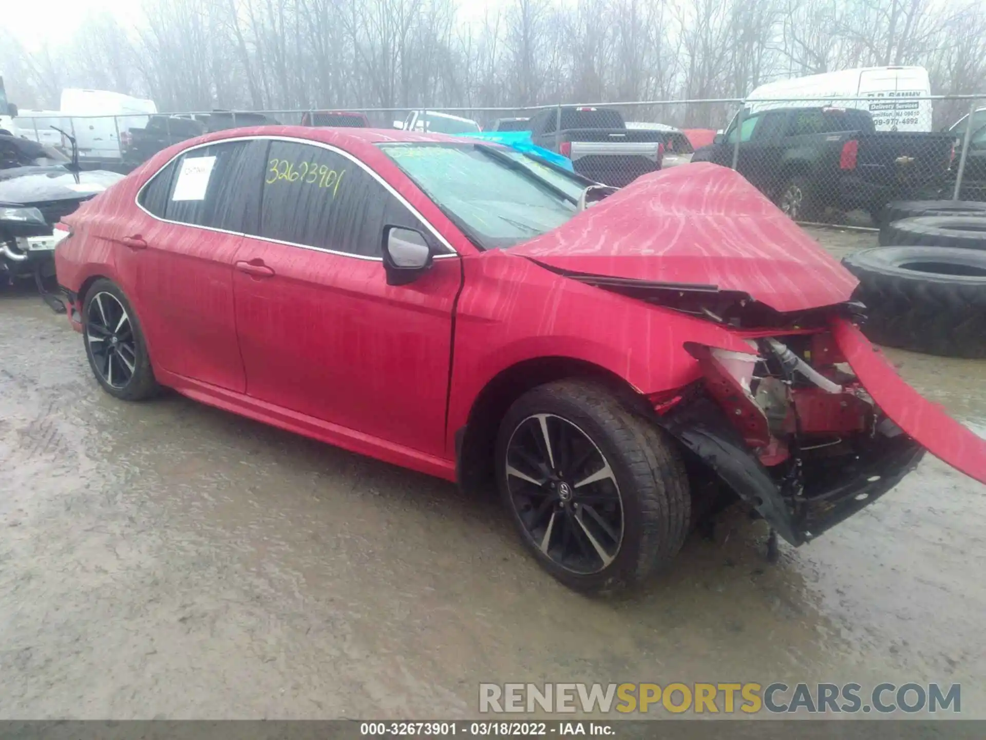 1 Photograph of a damaged car 4T1G11AK4LU369972 TOYOTA CAMRY 2020