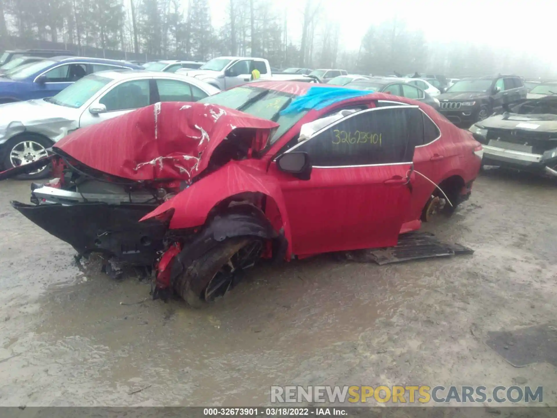 2 Photograph of a damaged car 4T1G11AK4LU369972 TOYOTA CAMRY 2020