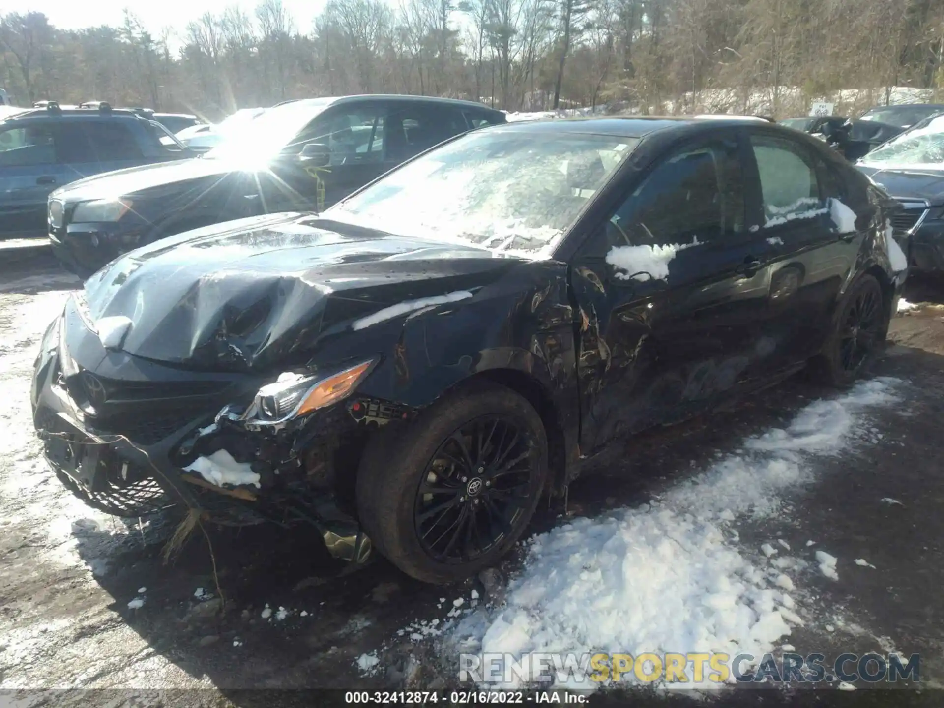 2 Photograph of a damaged car 4T1G11AK4LU375920 TOYOTA CAMRY 2020