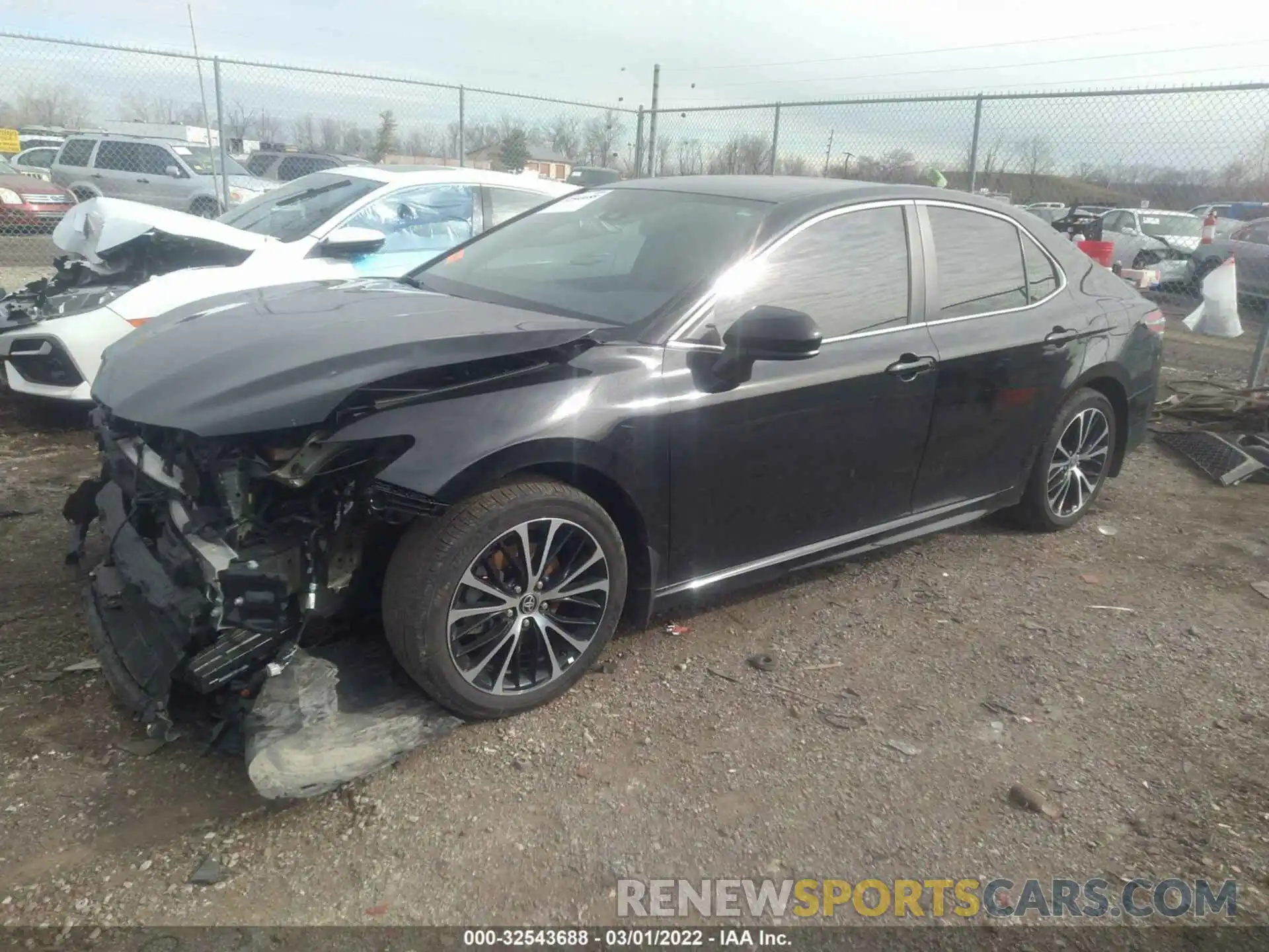 2 Photograph of a damaged car 4T1G11AK4LU381068 TOYOTA CAMRY 2020