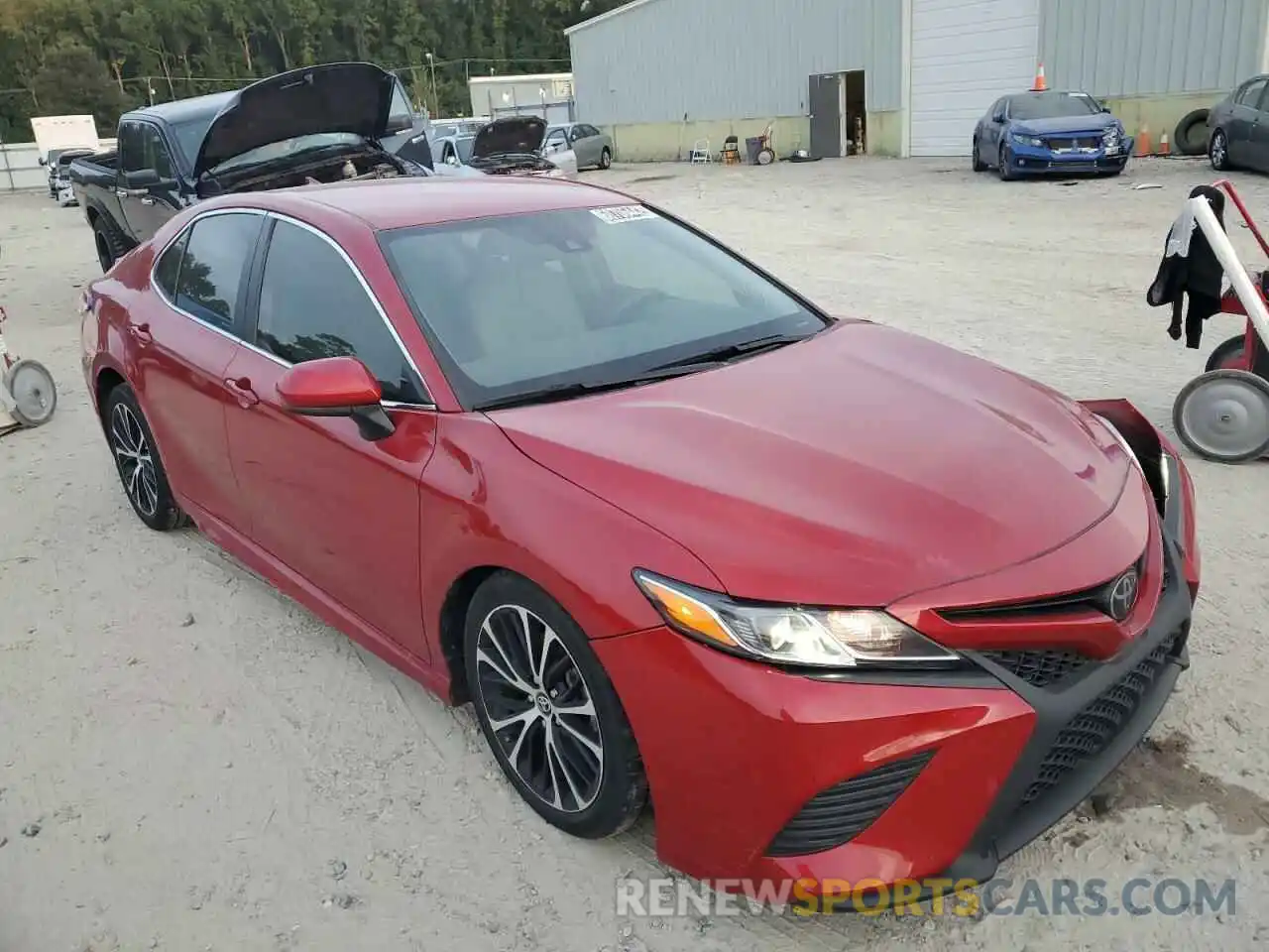 1 Photograph of a damaged car 4T1G11AK4LU384827 TOYOTA CAMRY 2020