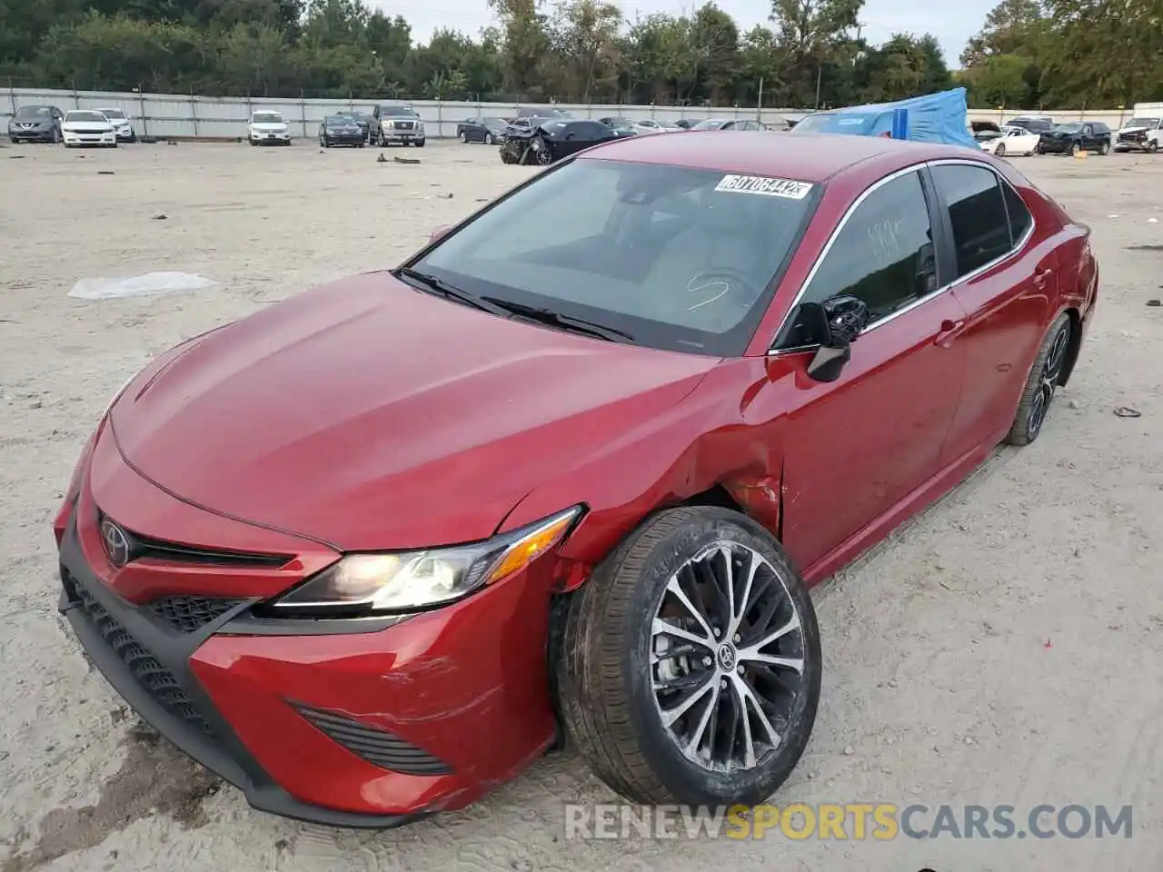 2 Photograph of a damaged car 4T1G11AK4LU384827 TOYOTA CAMRY 2020