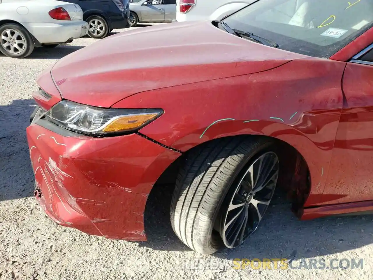 9 Photograph of a damaged car 4T1G11AK4LU386352 TOYOTA CAMRY 2020