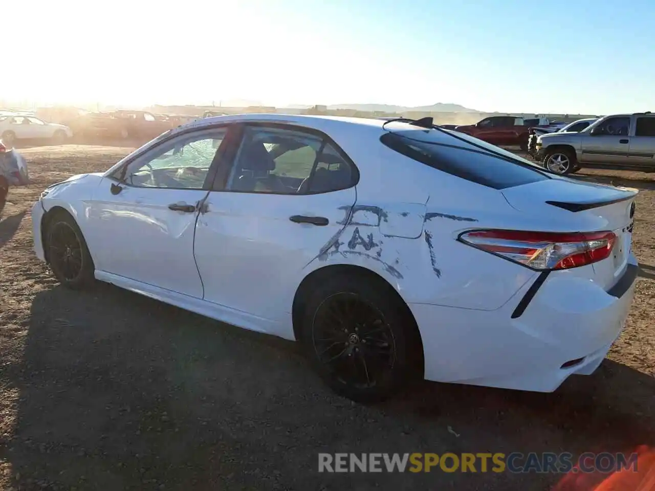 2 Photograph of a damaged car 4T1G11AK4LU402176 TOYOTA CAMRY 2020