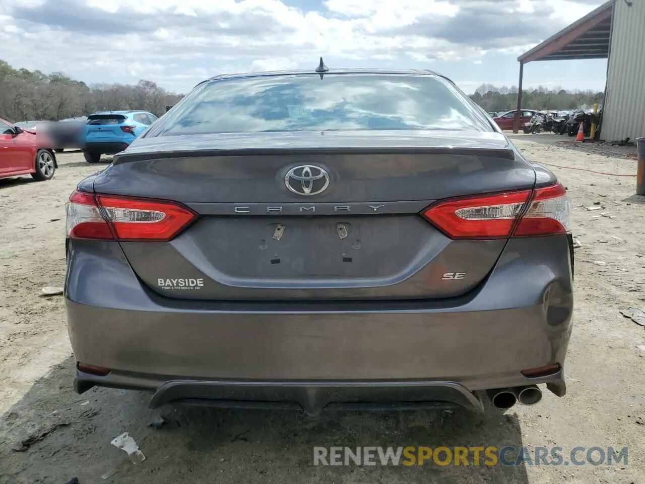 6 Photograph of a damaged car 4T1G11AK4LU504741 TOYOTA CAMRY 2020