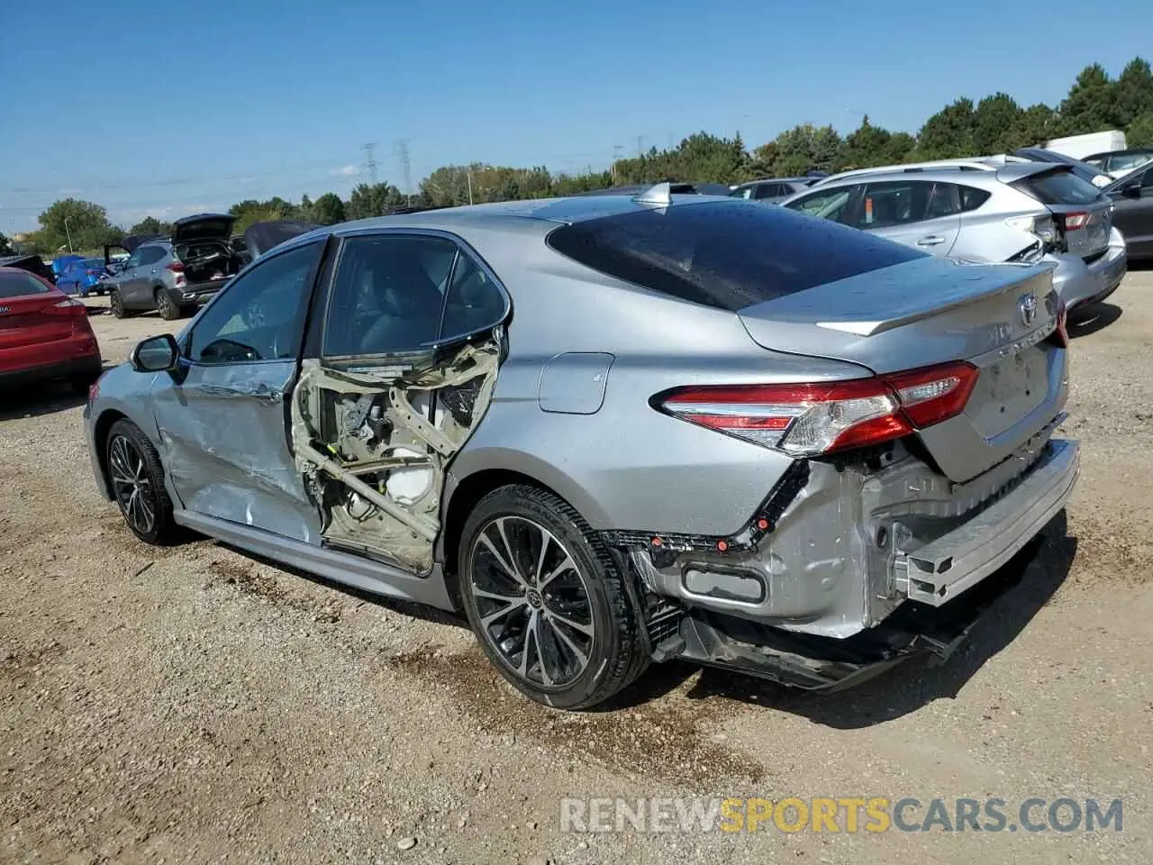 2 Photograph of a damaged car 4T1G11AK4LU505923 TOYOTA CAMRY 2020