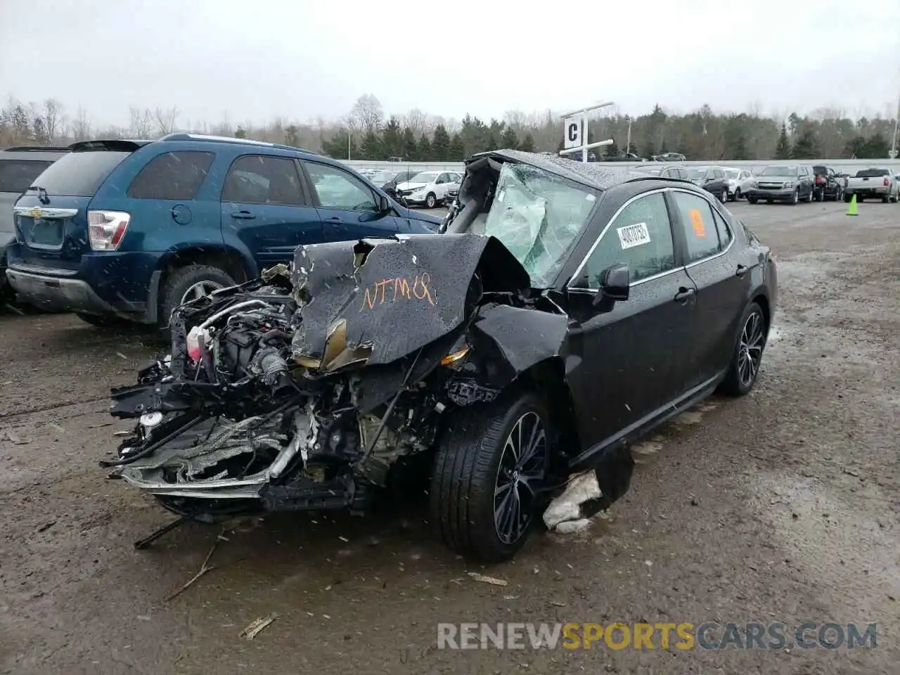 2 Photograph of a damaged car 4T1G11AK4LU864513 TOYOTA CAMRY 2020