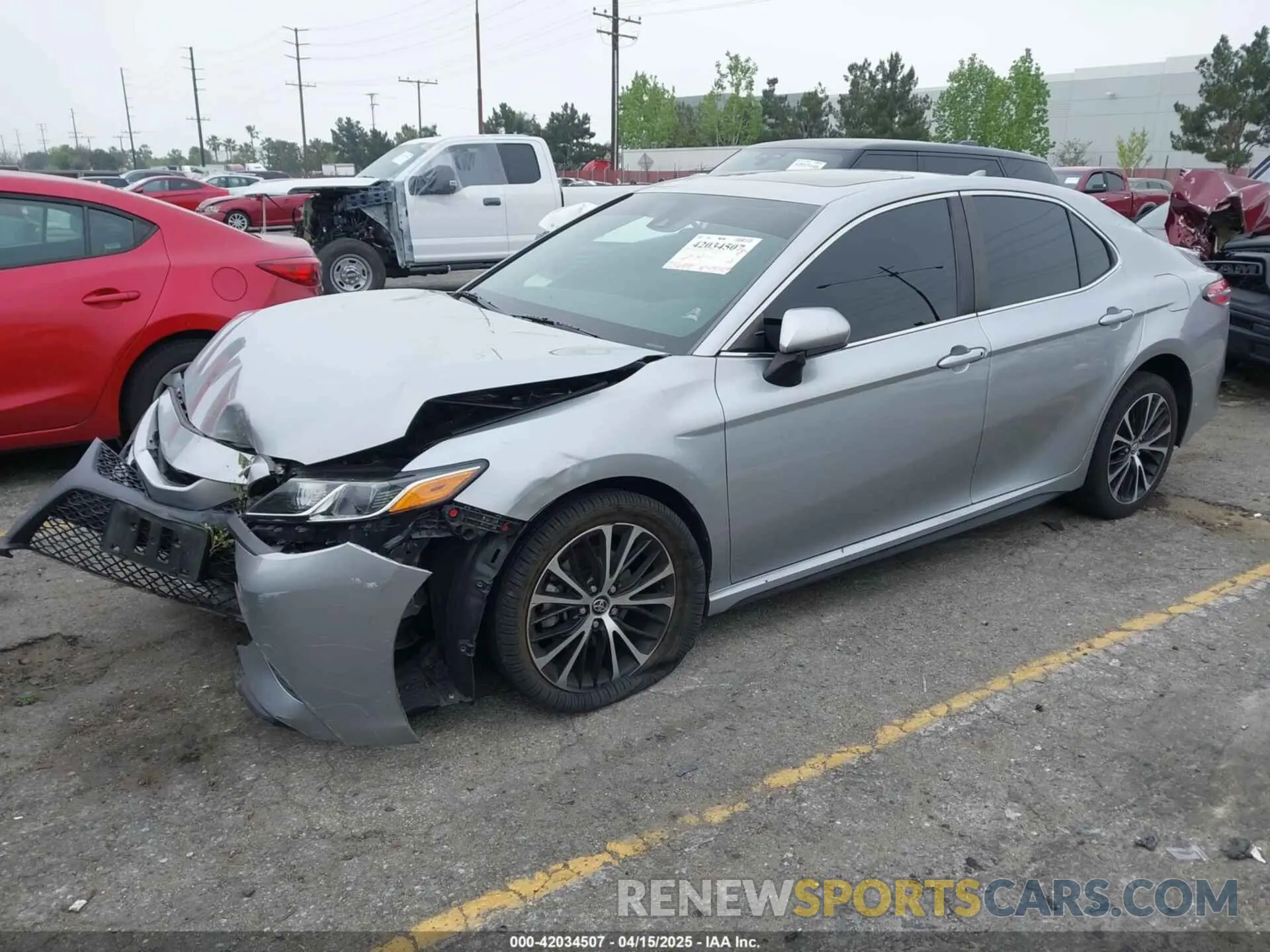 2 Photograph of a damaged car 4T1G11AK4LU872773 TOYOTA CAMRY 2020