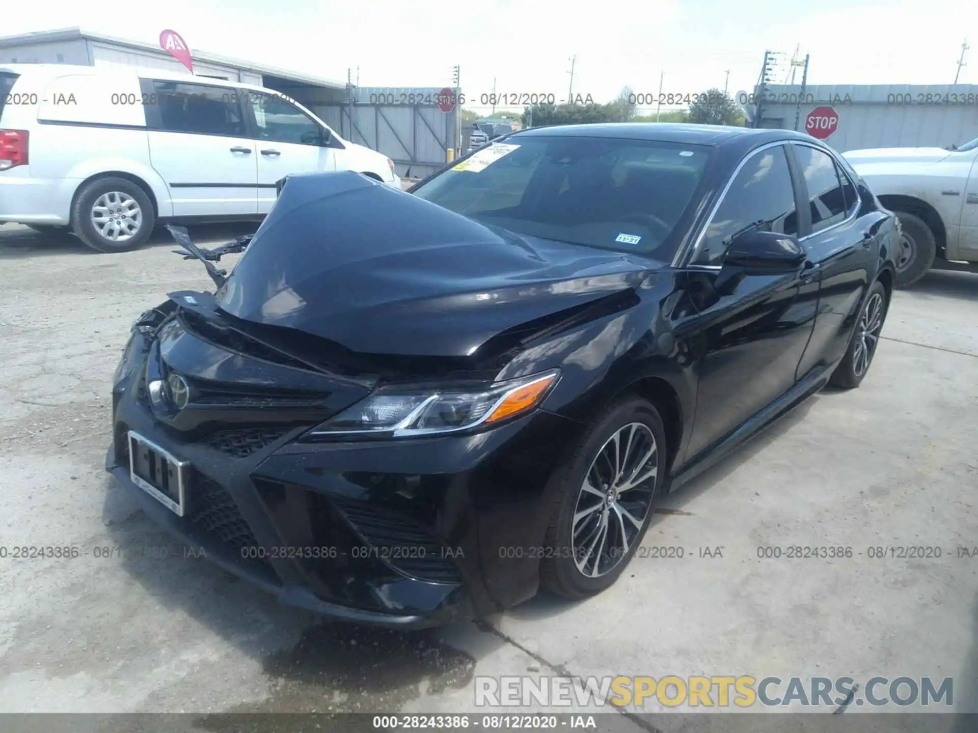 2 Photograph of a damaged car 4T1G11AK4LU874121 TOYOTA CAMRY 2020