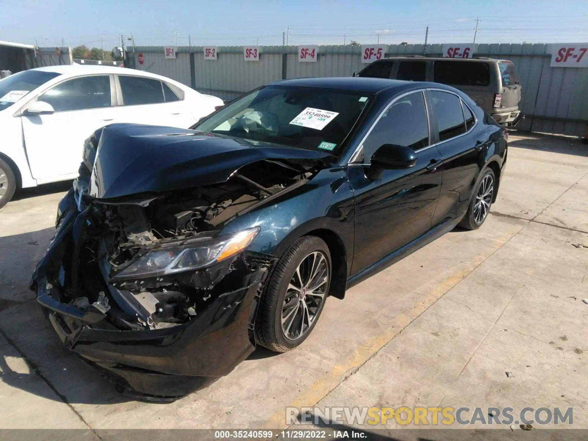 2 Photograph of a damaged car 4T1G11AK4LU884552 TOYOTA CAMRY 2020