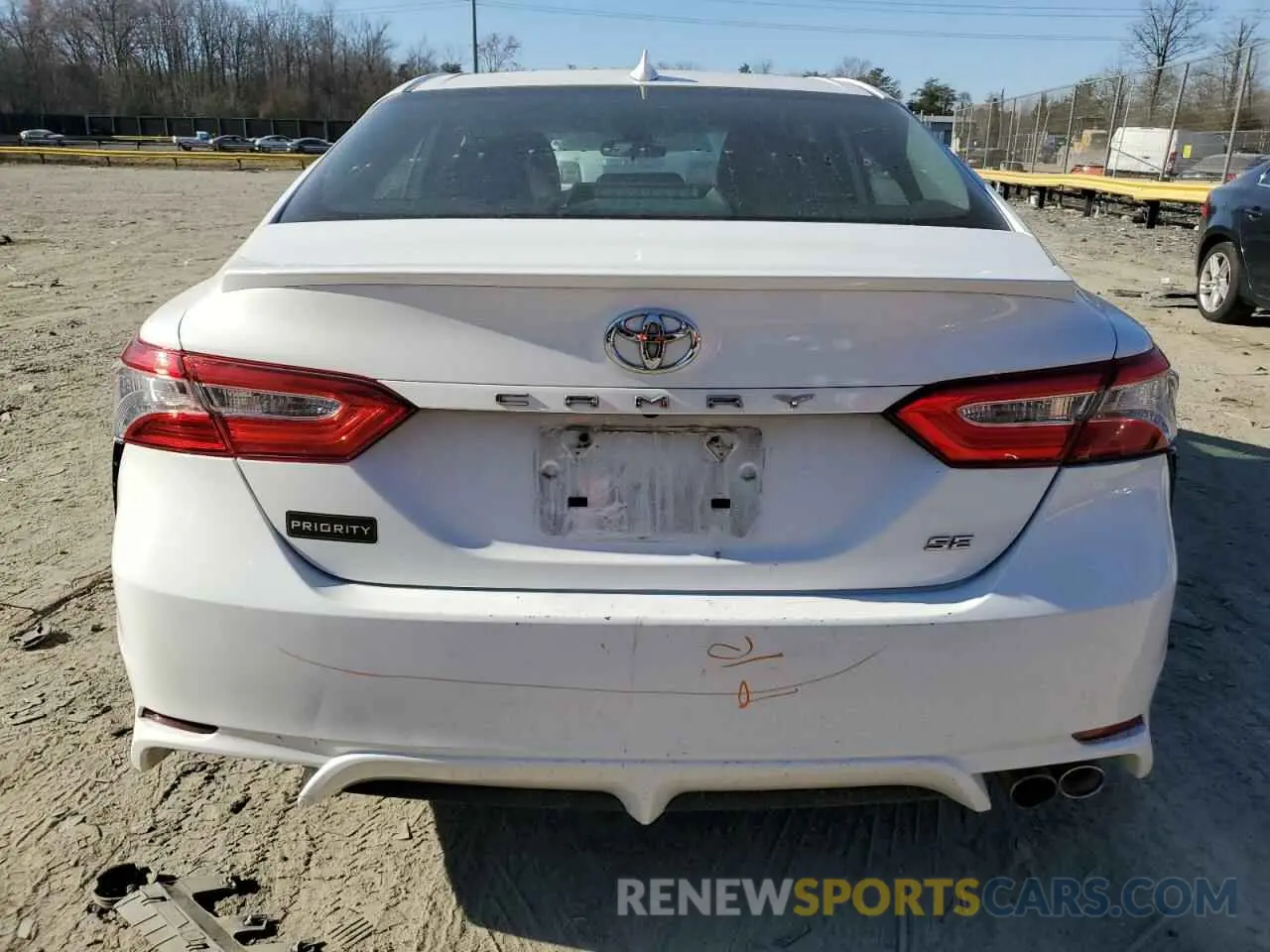 6 Photograph of a damaged car 4T1G11AK4LU886642 TOYOTA CAMRY 2020