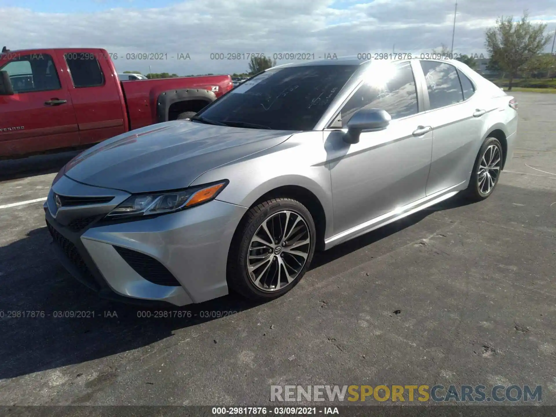 2 Photograph of a damaged car 4T1G11AK4LU887466 TOYOTA CAMRY 2020