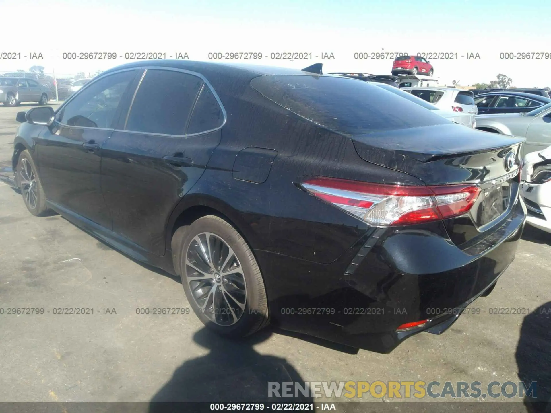 3 Photograph of a damaged car 4T1G11AK4LU894840 TOYOTA CAMRY 2020