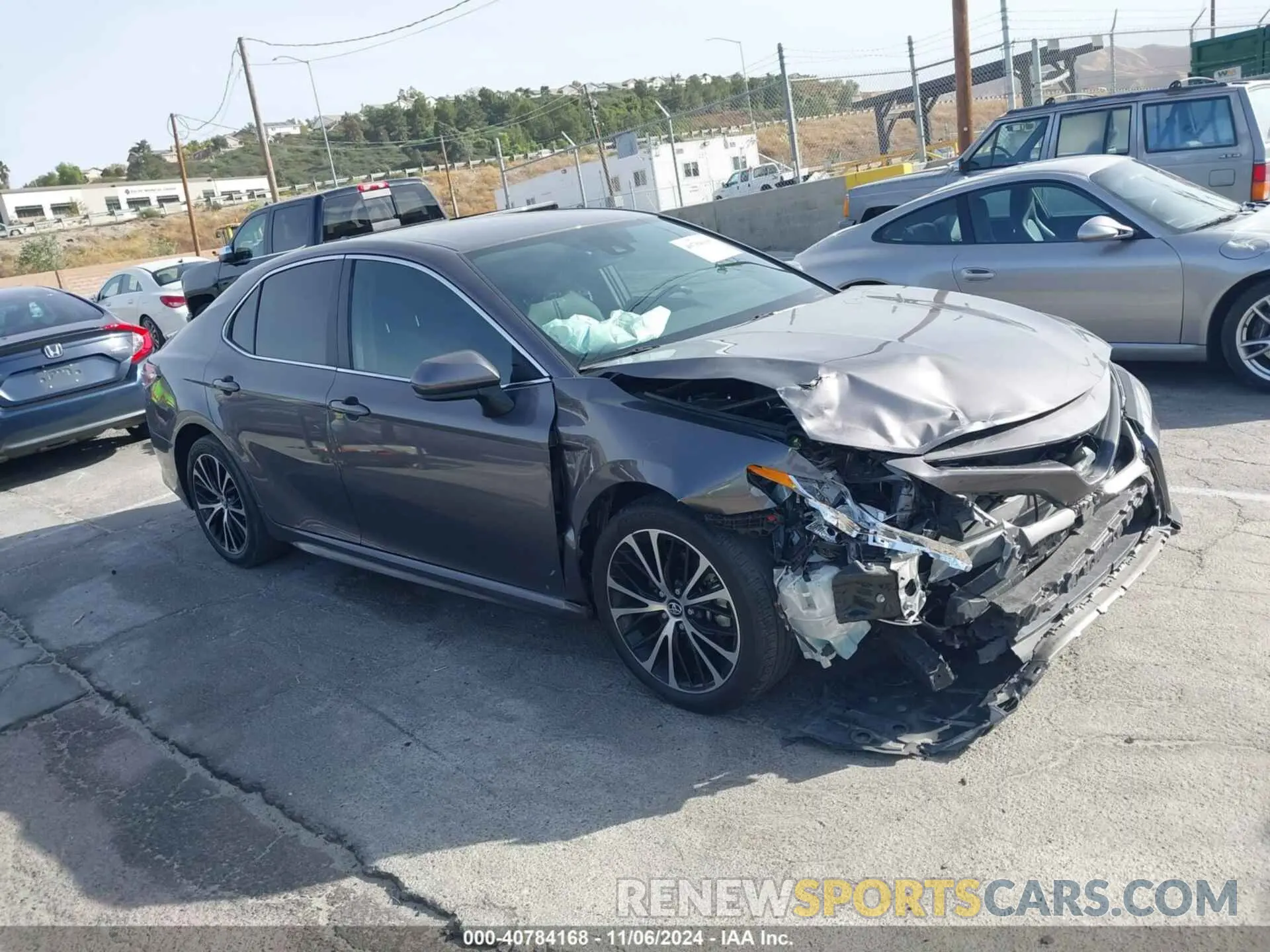 1 Photograph of a damaged car 4T1G11AK4LU895485 TOYOTA CAMRY 2020