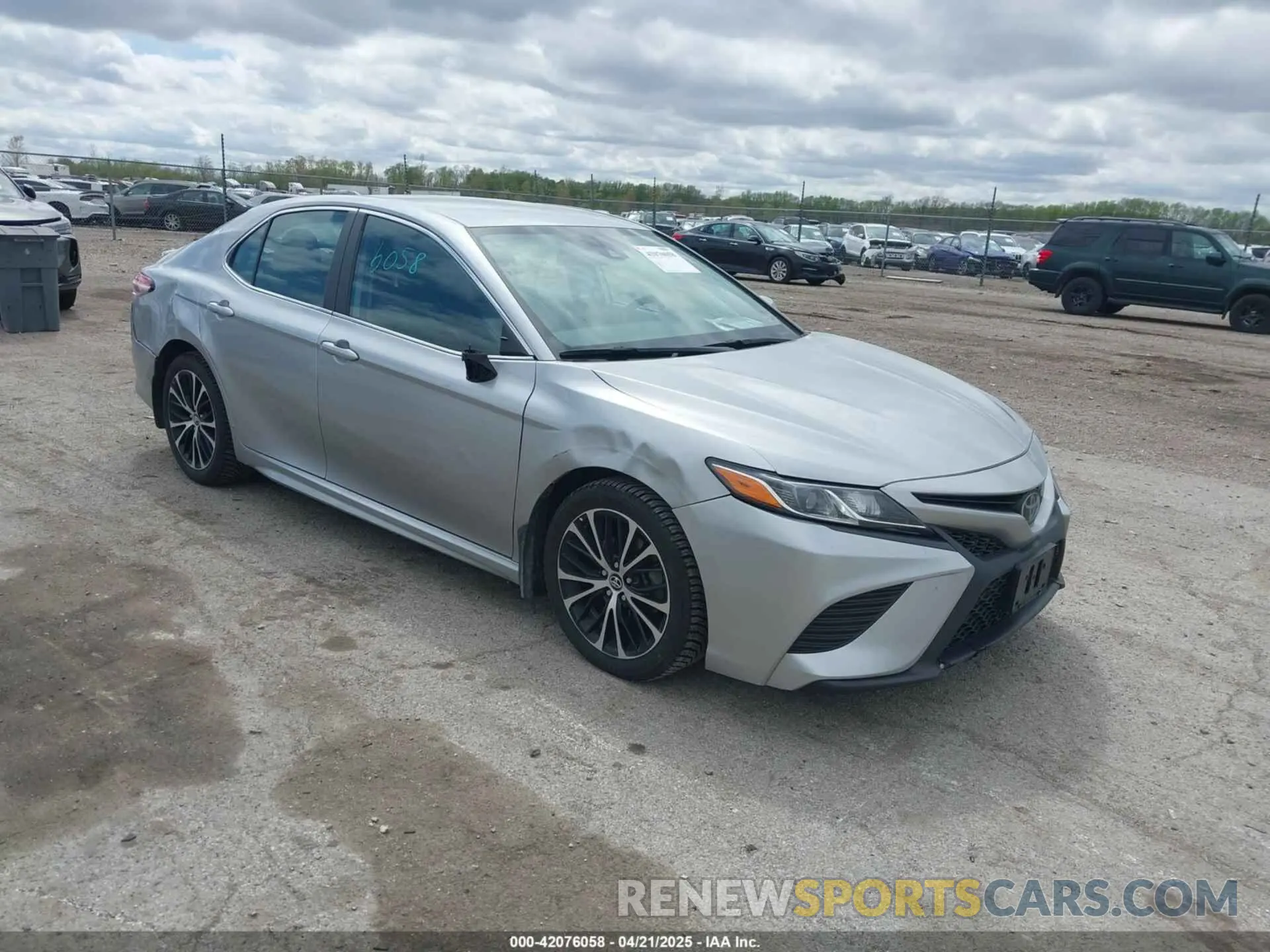 1 Photograph of a damaged car 4T1G11AK4LU896765 TOYOTA CAMRY 2020