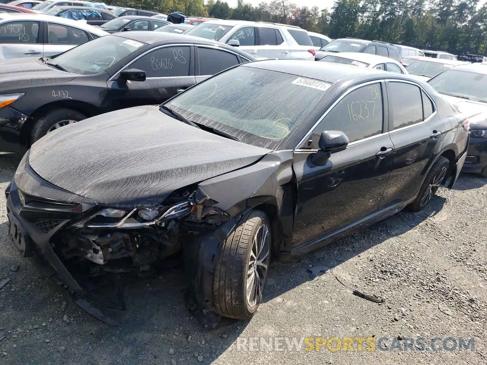 2 Photograph of a damaged car 4T1G11AK4LU904332 TOYOTA CAMRY 2020