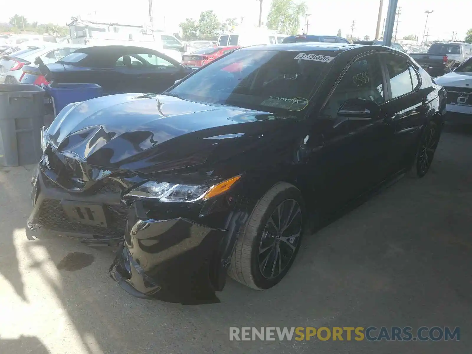 2 Photograph of a damaged car 4T1G11AK4LU910664 TOYOTA CAMRY 2020