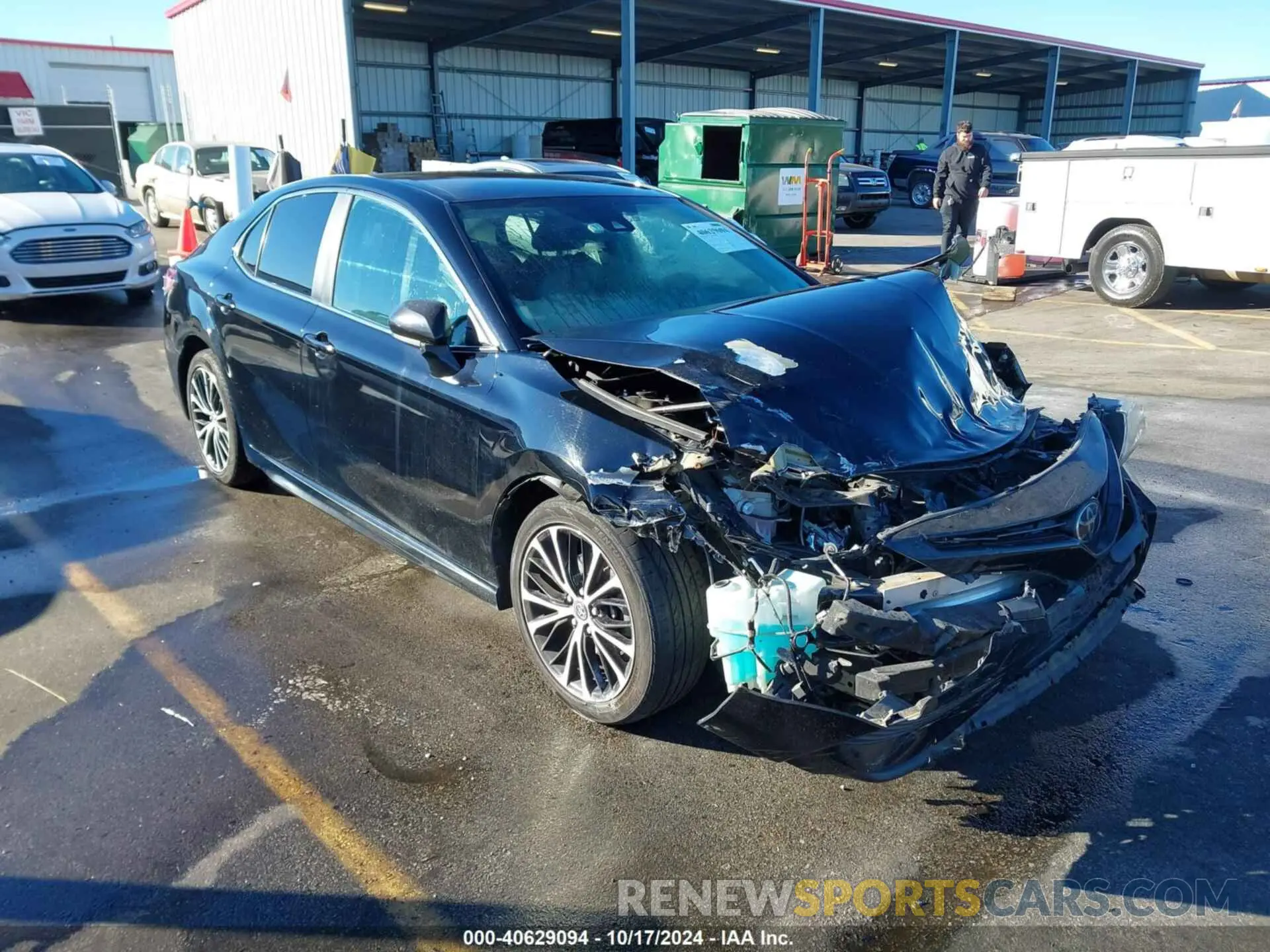 1 Photograph of a damaged car 4T1G11AK4LU917257 TOYOTA CAMRY 2020