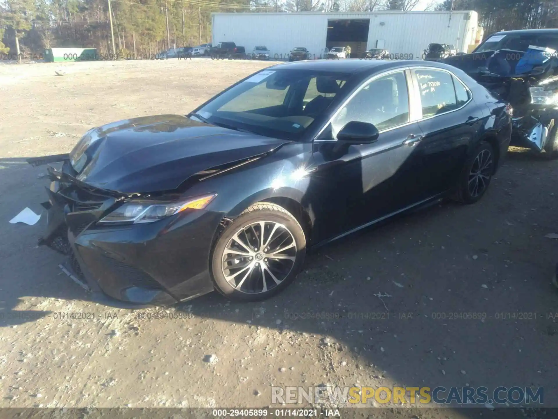 2 Photograph of a damaged car 4T1G11AK4LU920949 TOYOTA CAMRY 2020