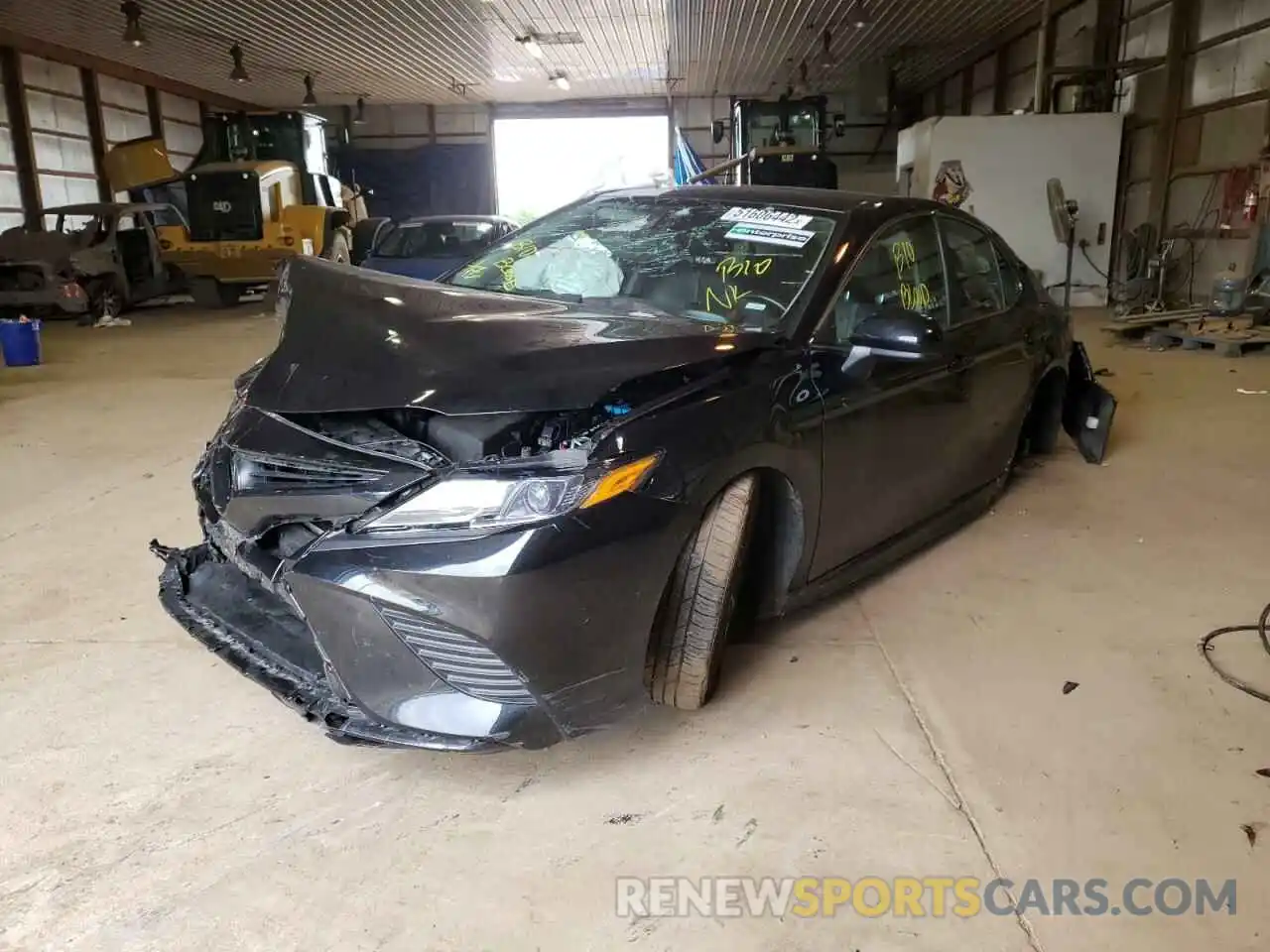 2 Photograph of a damaged car 4T1G11AK4LU924659 TOYOTA CAMRY 2020