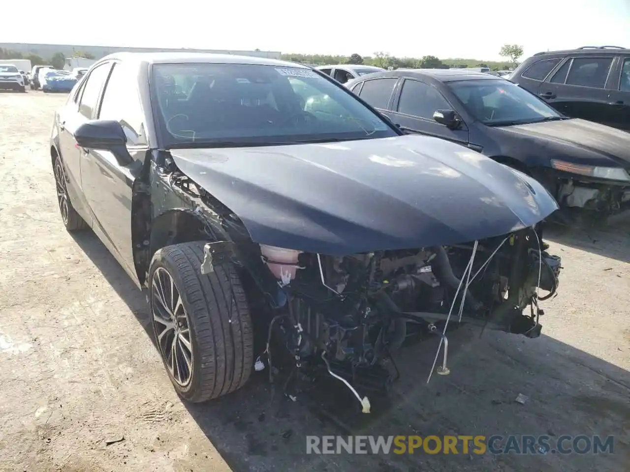 1 Photograph of a damaged car 4T1G11AK4LU926671 TOYOTA CAMRY 2020