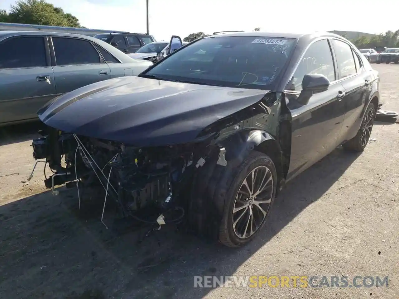 2 Photograph of a damaged car 4T1G11AK4LU926671 TOYOTA CAMRY 2020