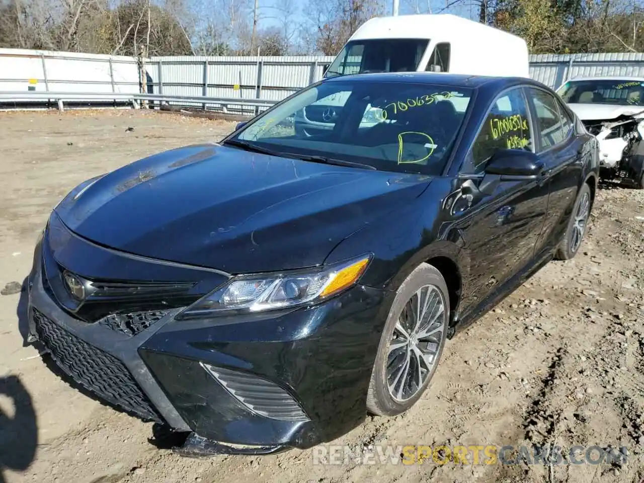 2 Photograph of a damaged car 4T1G11AK4LU927593 TOYOTA CAMRY 2020