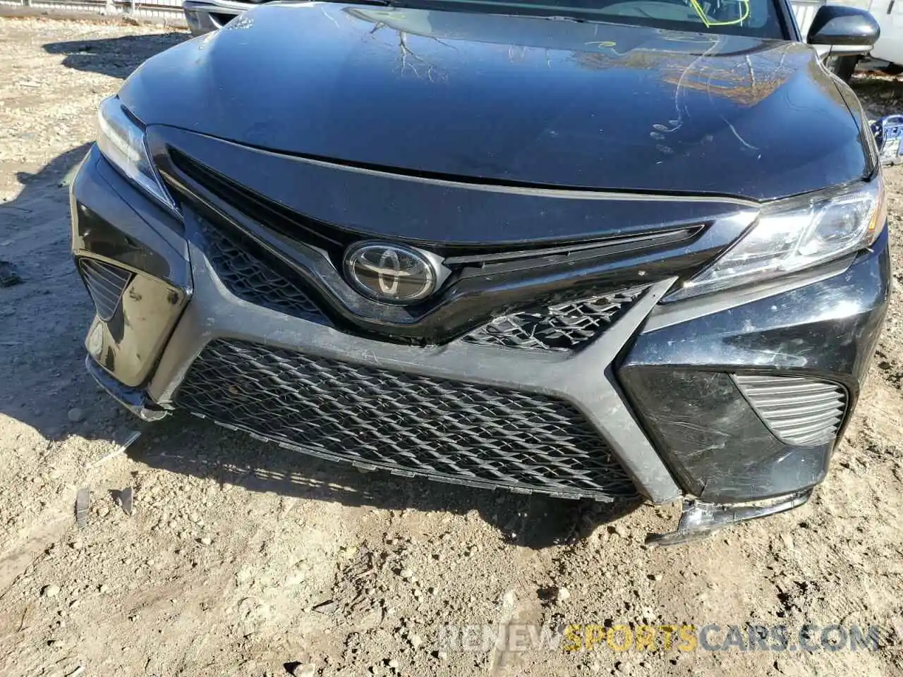 9 Photograph of a damaged car 4T1G11AK4LU927593 TOYOTA CAMRY 2020