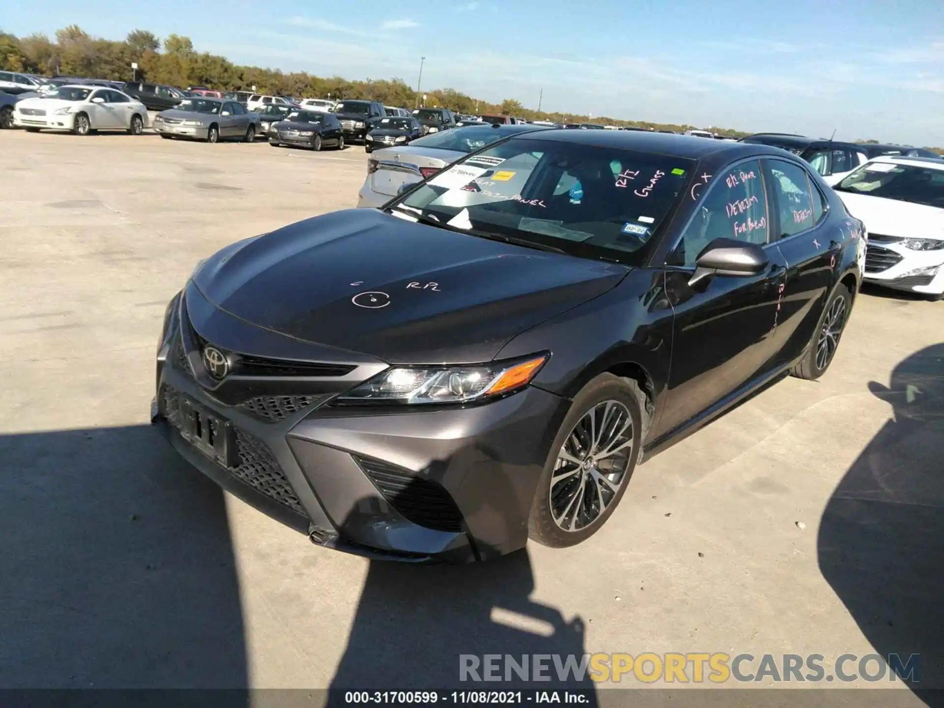 2 Photograph of a damaged car 4T1G11AK4LU940912 TOYOTA CAMRY 2020