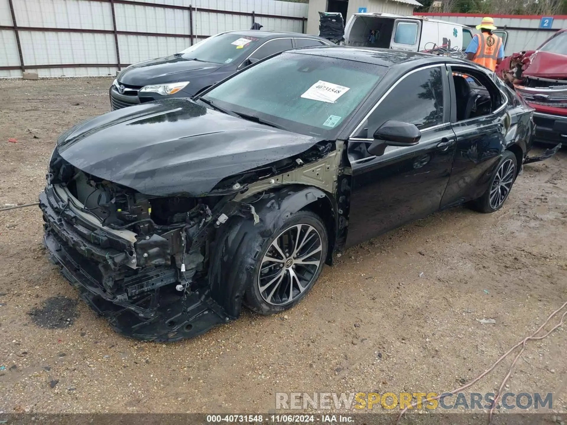 2 Photograph of a damaged car 4T1G11AK4LU949027 TOYOTA CAMRY 2020
