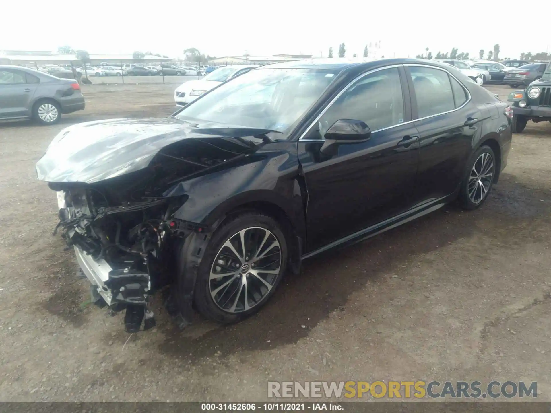 2 Photograph of a damaged car 4T1G11AK4LU963512 TOYOTA CAMRY 2020