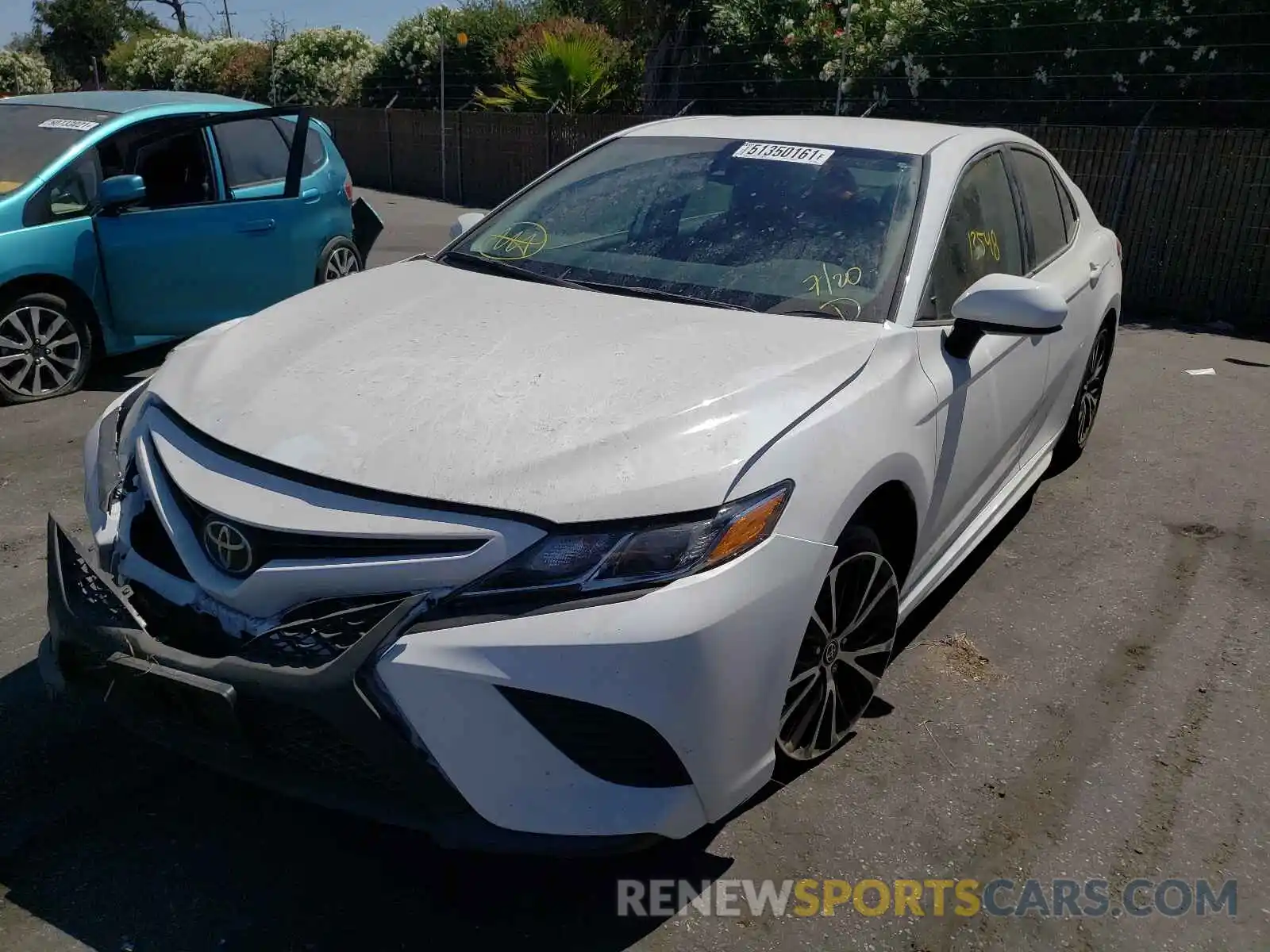 2 Photograph of a damaged car 4T1G11AK4LU964031 TOYOTA CAMRY 2020