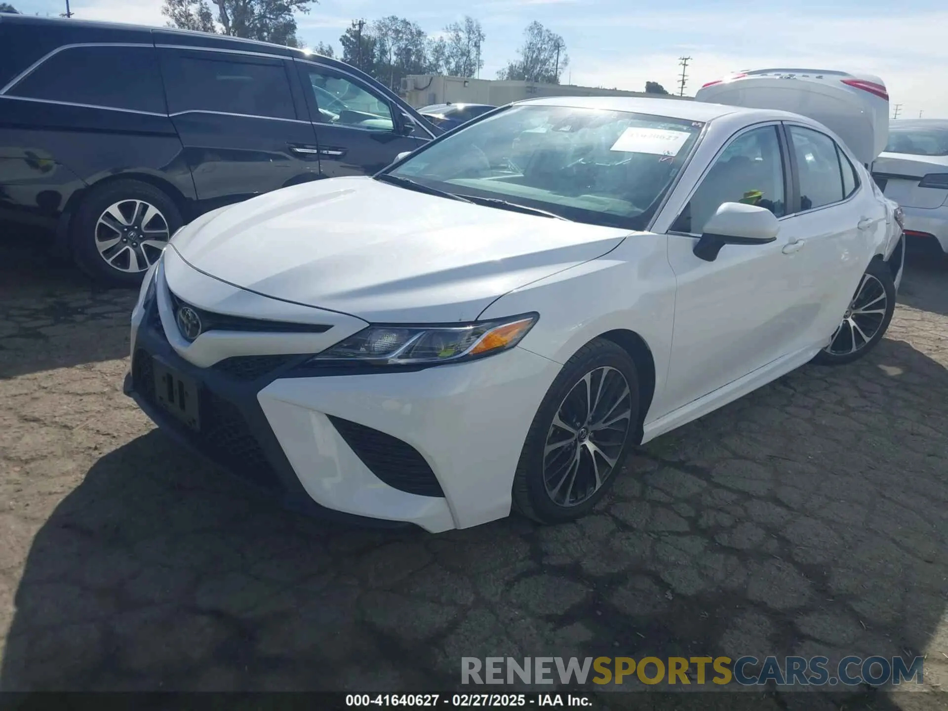 2 Photograph of a damaged car 4T1G11AK4LU973926 TOYOTA CAMRY 2020
