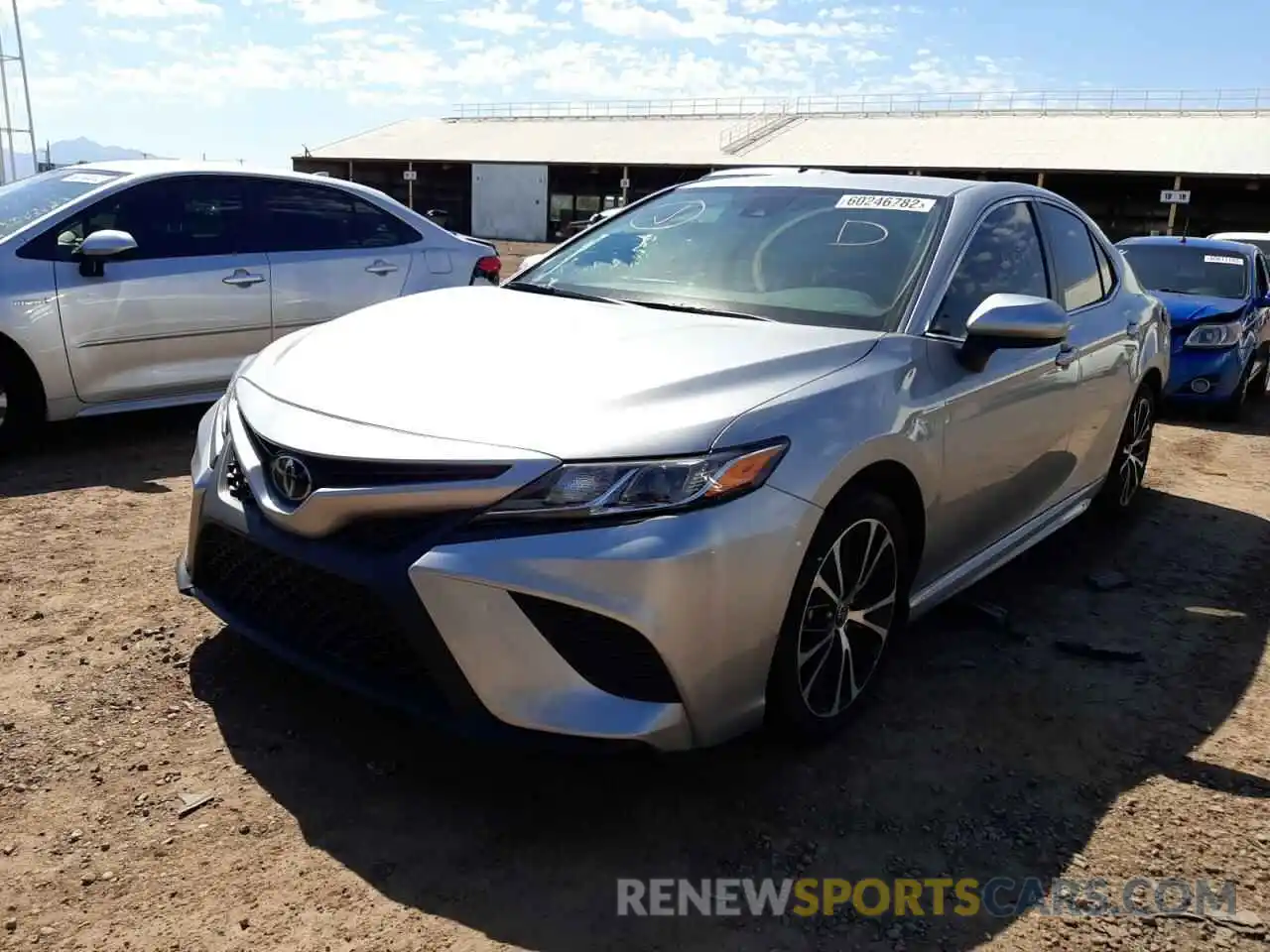 2 Photograph of a damaged car 4T1G11AK4LU975434 TOYOTA CAMRY 2020