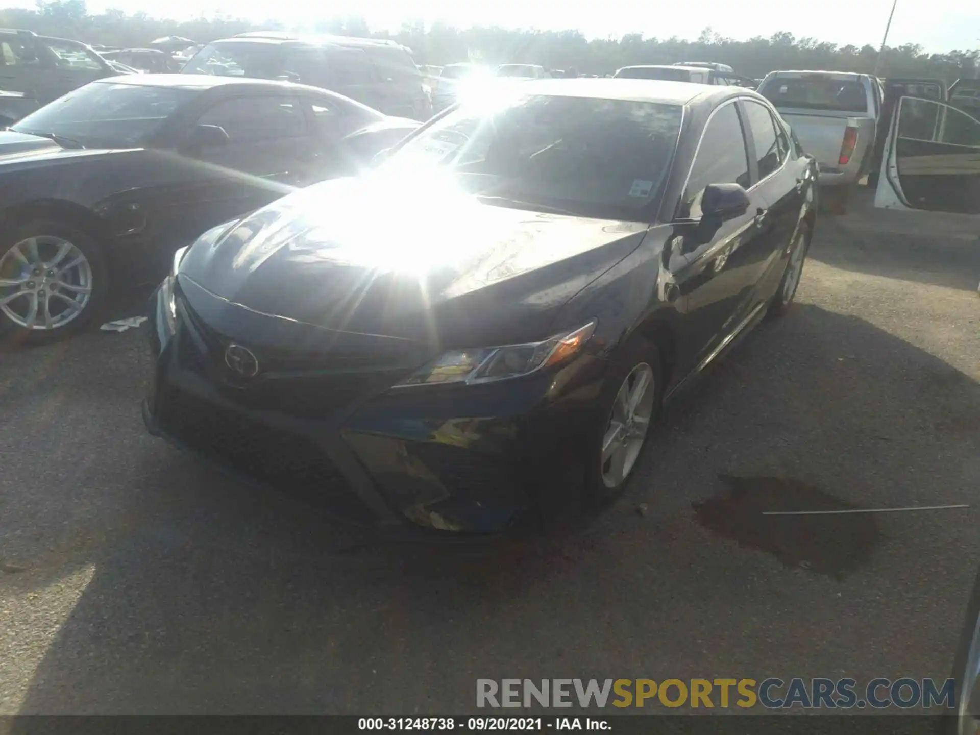 2 Photograph of a damaged car 4T1G11AK4LU992301 TOYOTA CAMRY 2020