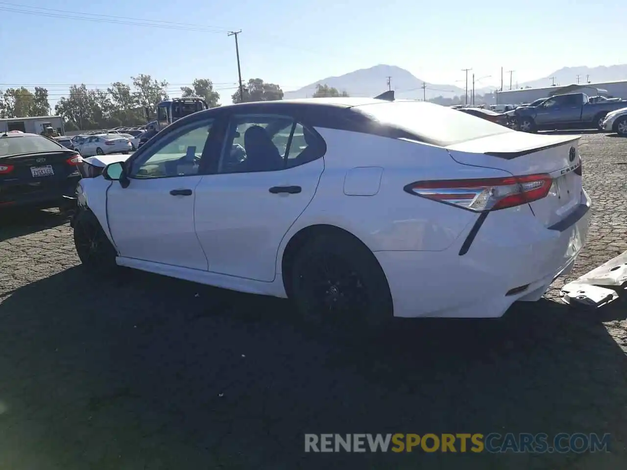 2 Photograph of a damaged car 4T1G11AK5LU302927 TOYOTA CAMRY 2020