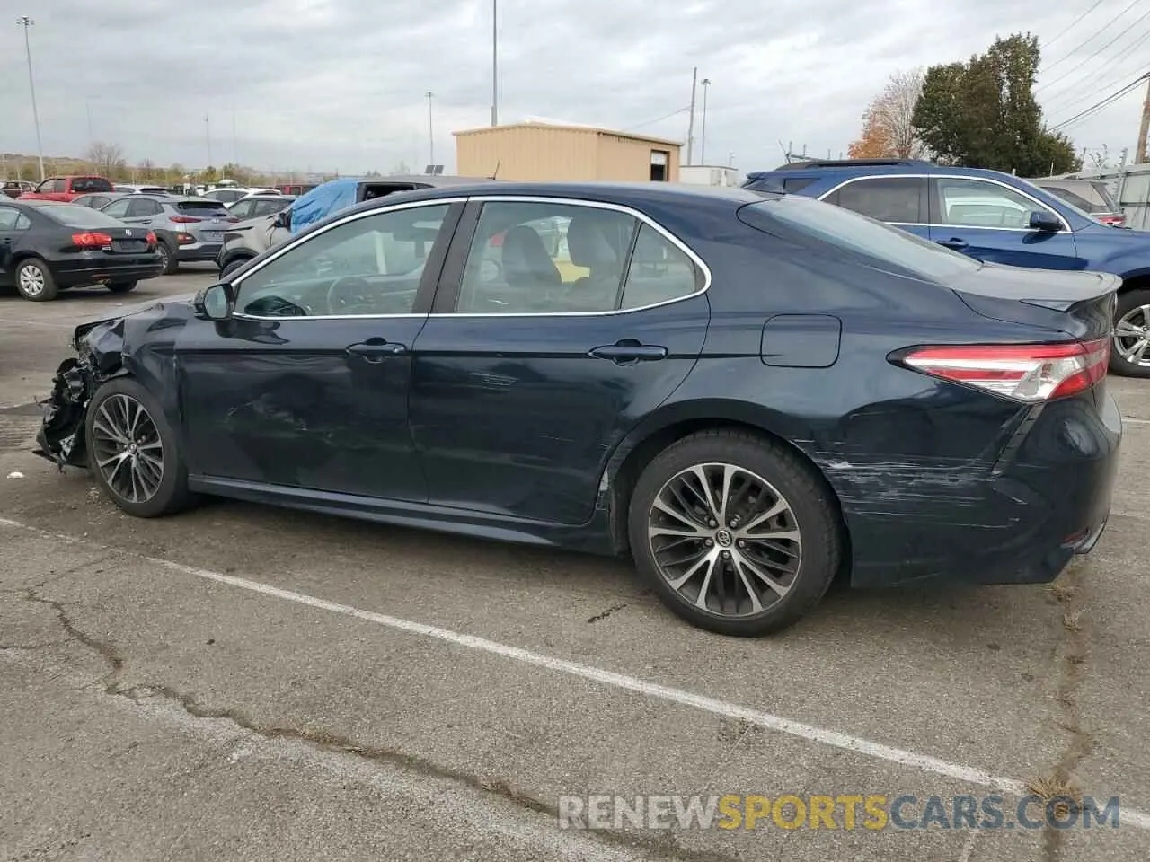 2 Photograph of a damaged car 4T1G11AK5LU332607 TOYOTA CAMRY 2020