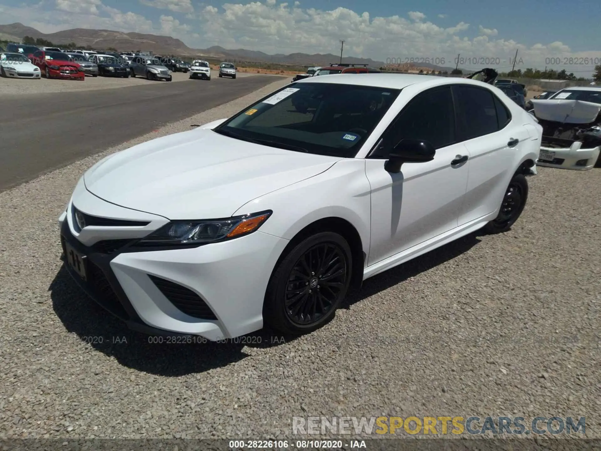 2 Photograph of a damaged car 4T1G11AK5LU338536 TOYOTA CAMRY 2020
